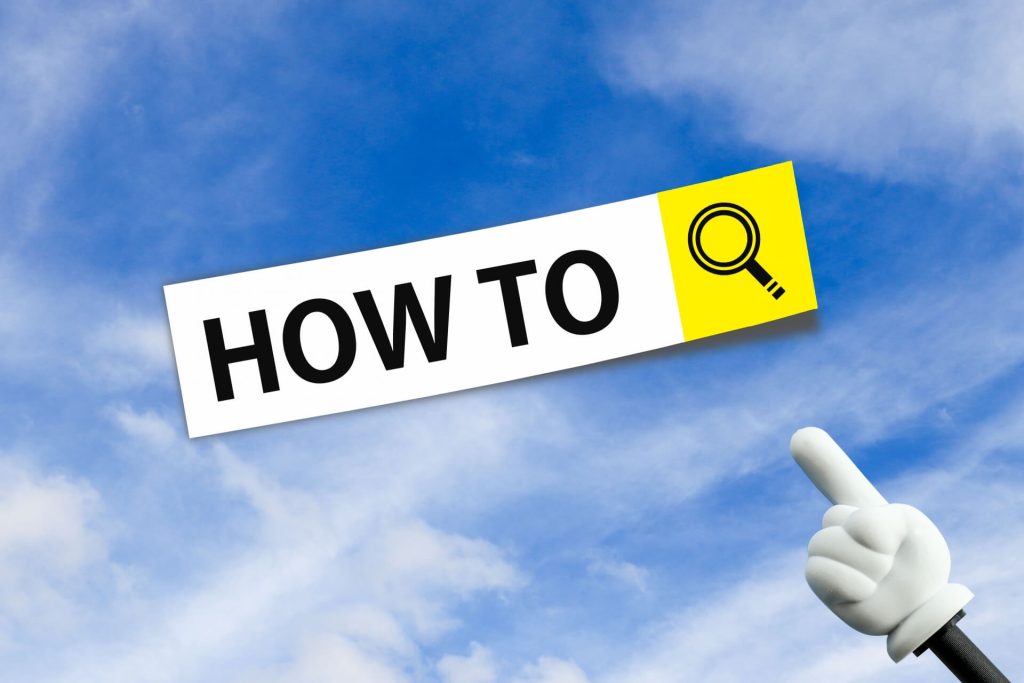 ハウツー・やり方のイメージ画像01